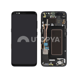 Ecran Complet Noir Carbone Galaxy S8 (G950F)