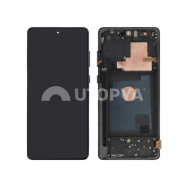Ecran Complet Noir Galaxy Note 10 Lite (N770F) (Avec châssis)