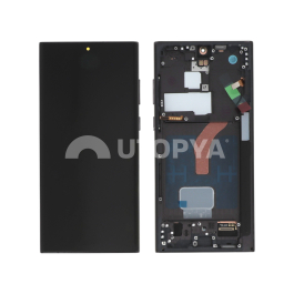 Ecran Complet Noir Galaxy S22 Ultra (S908) (Soft OLED)