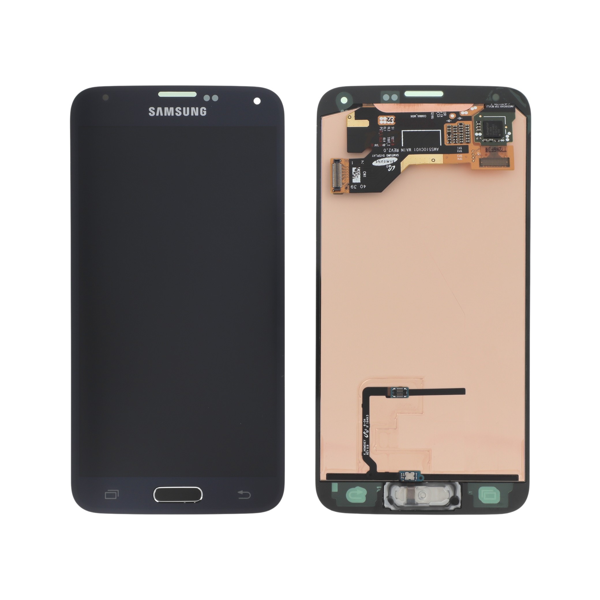 Ecran Complet Noir Galaxy S5 (G900F/G901F)