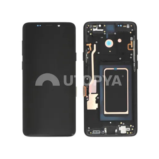Ecran Complet Noir Galaxy S9+ (G965F) (Soft OLED)