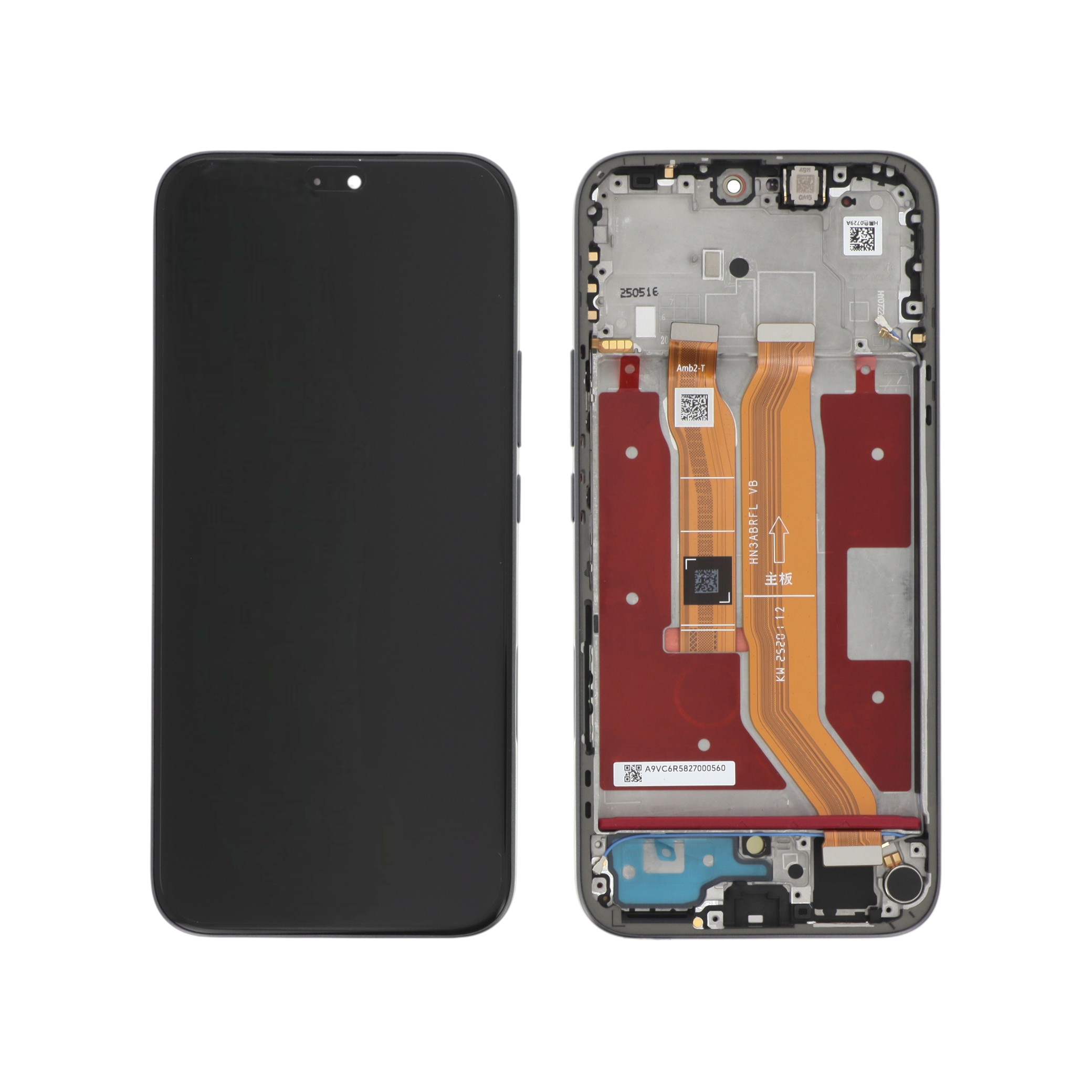 Ecran Complet Noir Honor 400 Lite