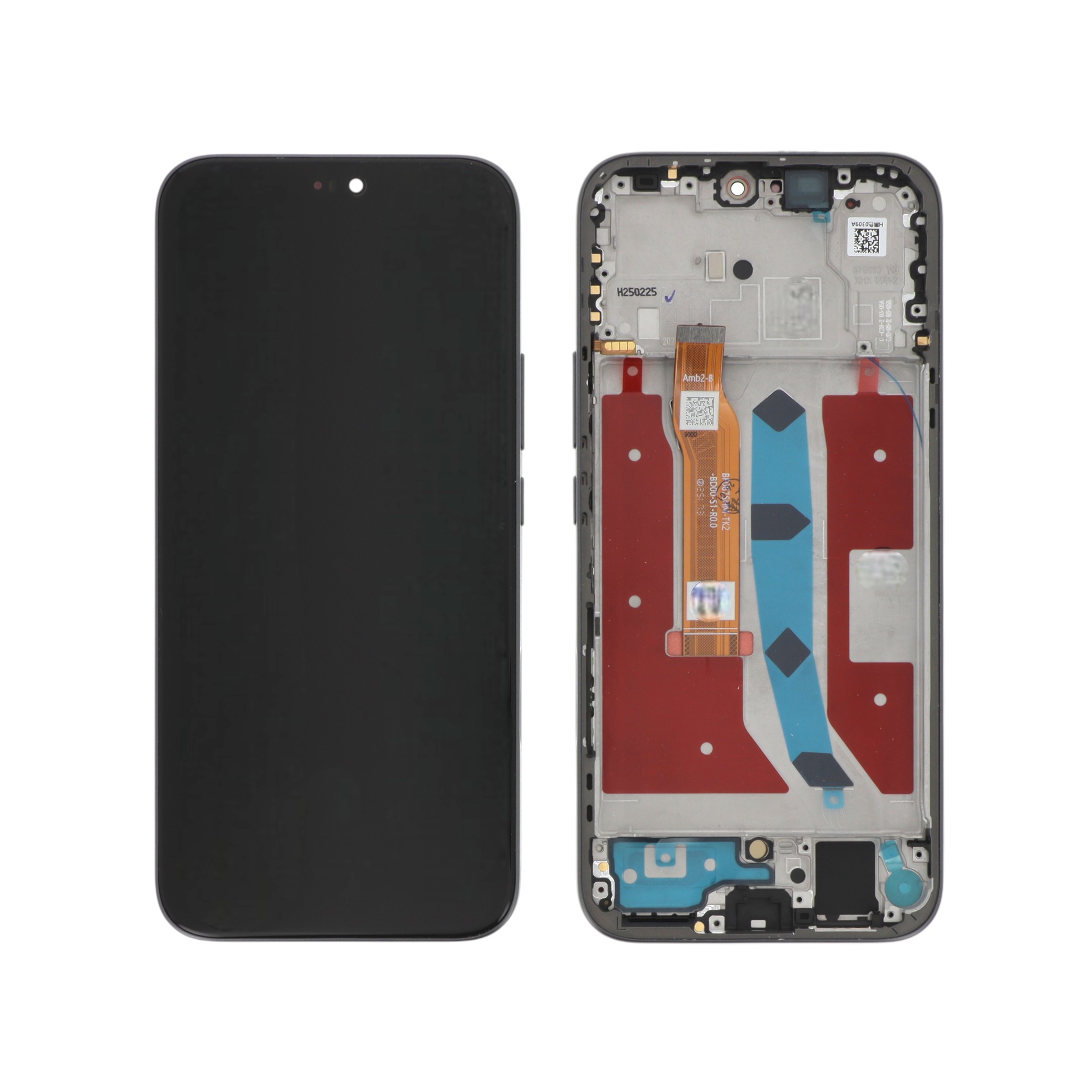Ecran Complet Noir Honor 400 Lite (Avec Châssis) (ReLife)