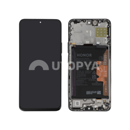 Ecran Complet Noir Honor 90 Lite/X8a (Batterie intégrée)