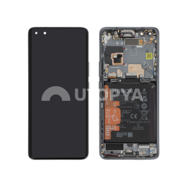 Ecran Complet Noir Honor Magic 4 Pro (Batterie intégrée)