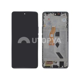 Ecran Complet Noir Honor Magic6 Lite (Avec châssis)
