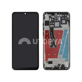 Ecran Complet Noir Huawei P30 Lite (avec châssis)