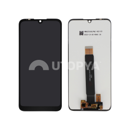 Ecran Complet Noir Moto E6 Plus (PAGA0004/0033)