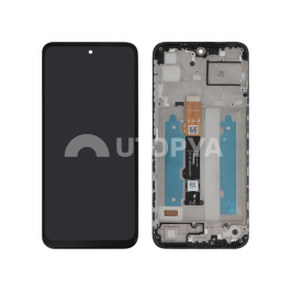 Ecran Complet Noir Moto G31 (Avec châssis)