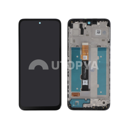 Ecran Complet Noir Moto G31 (Avec châssis)