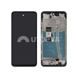 Ecran Complet Noir Moto G53 5G (avec châssis)