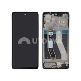Ecran Complet Noir Moto G62 5G (Avec châssis)