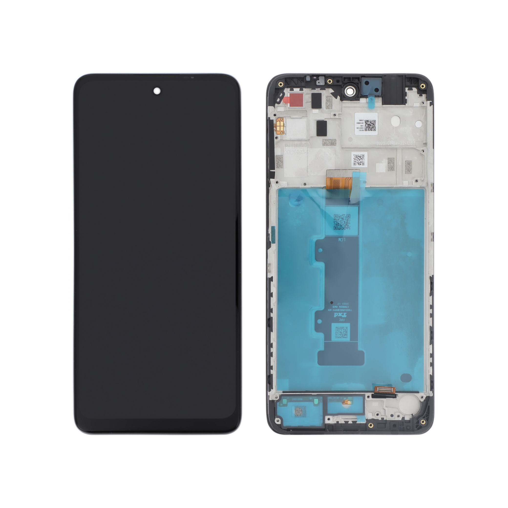 Ecran Complet Noir Motorola Moto E32s