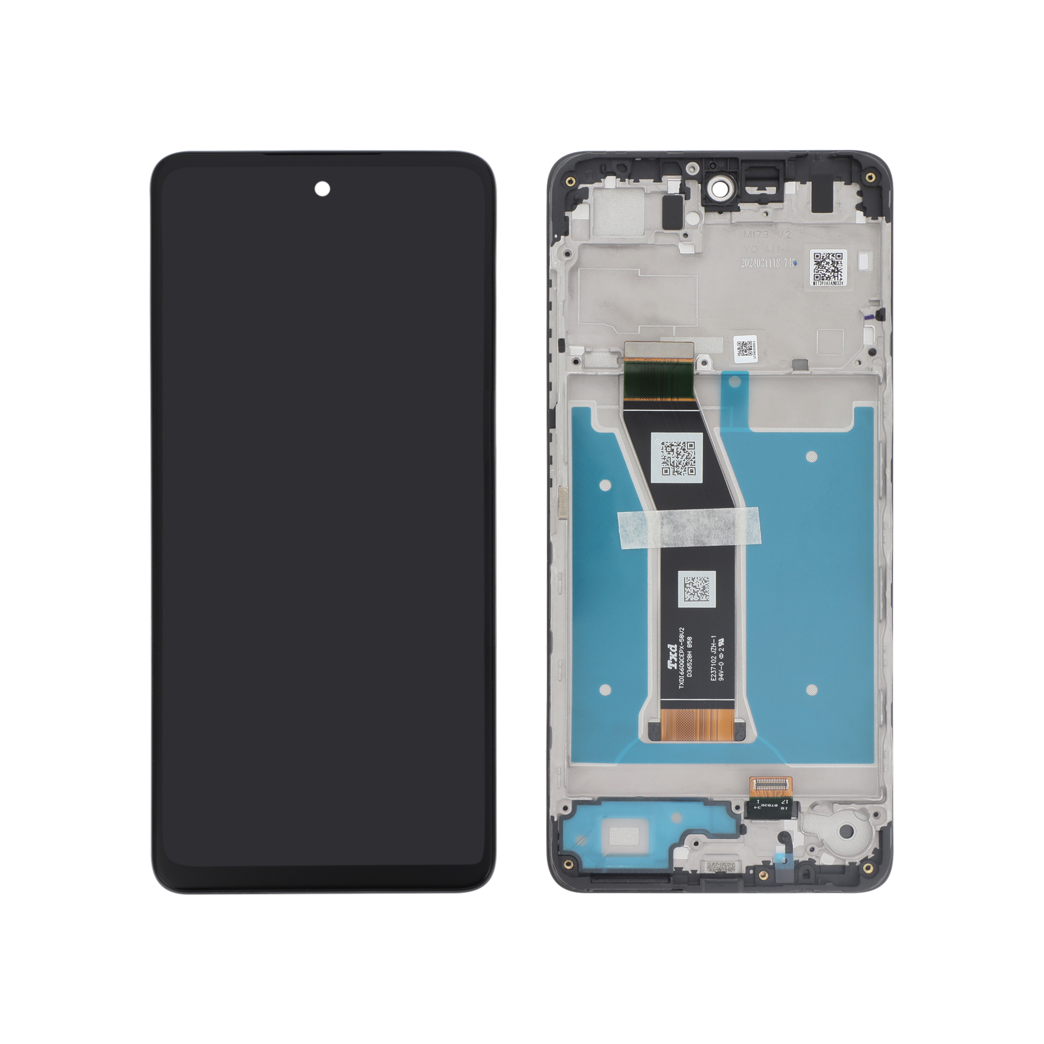 Ecran Complet Noir Motorola Moto G04