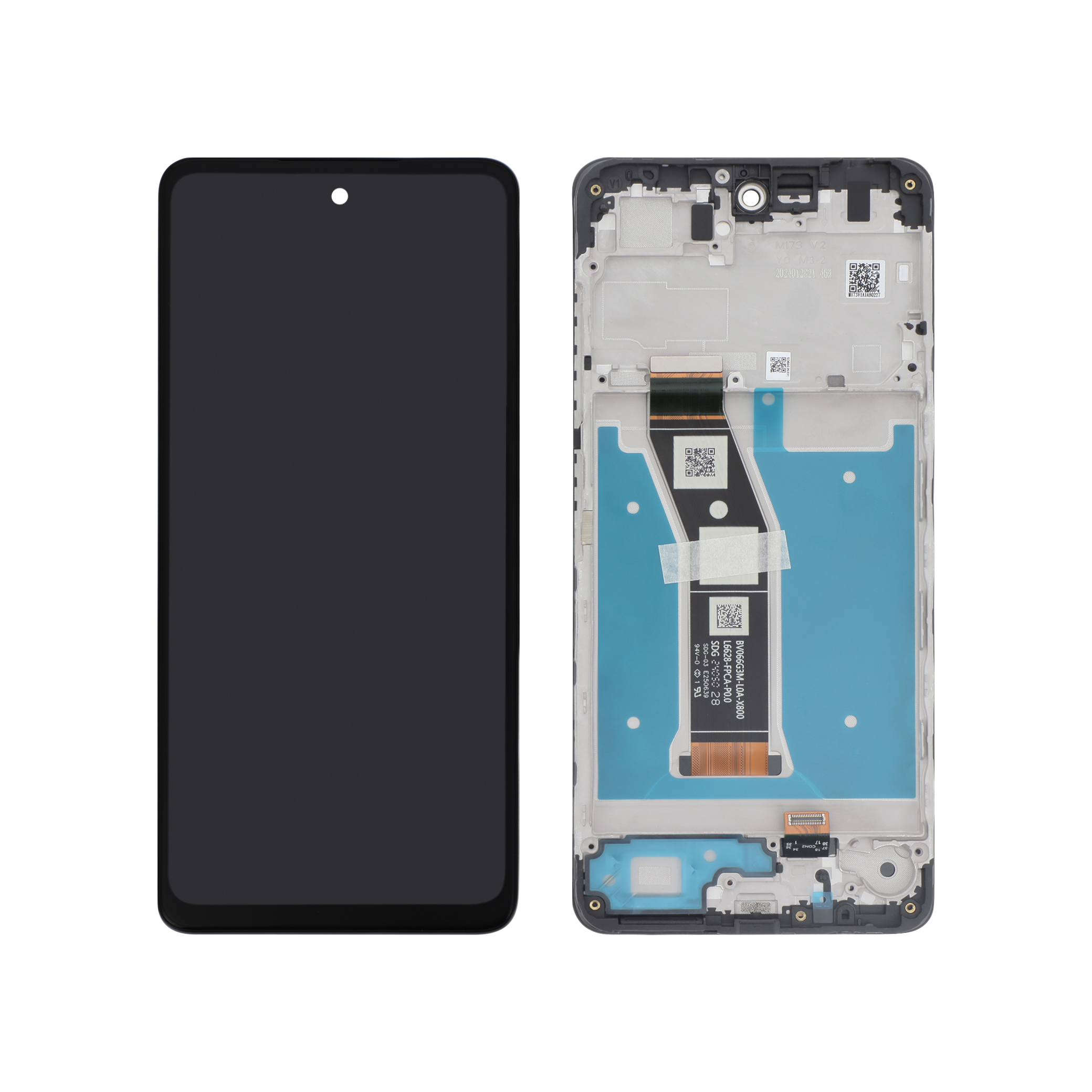 Ecran Complet Noir Motorola Moto G04s