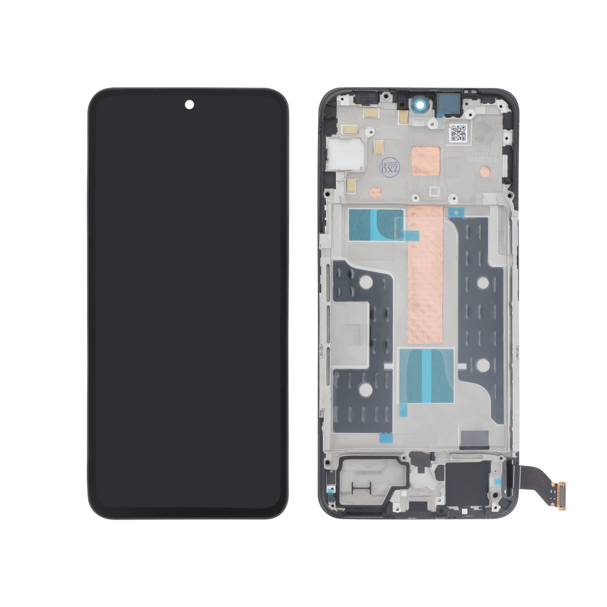 Ecran Complet Noir Nothing CMF Phone 1 (Avec Châssis) (ReLife)