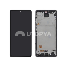 Ecran Complet Noir OLED Galaxy A72 (A725F/A726B) (Avec châssis)