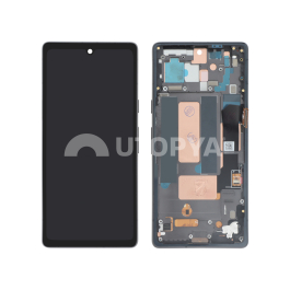 Ecran Complet Noir OLED Google Pixel 7a (Avec Châssis)
