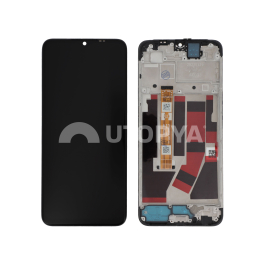 Ecran Complet Noir OLED Oppo A57 (Avec châssis)