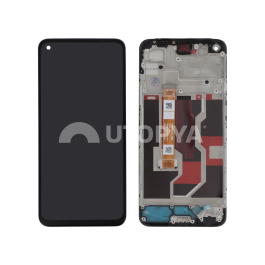 Ecran Complet Noir OLED Oppo A76 (Avec châssis)