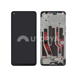 Ecran Complet Noir OLED Oppo Reno 7 4G (Avec châssis)