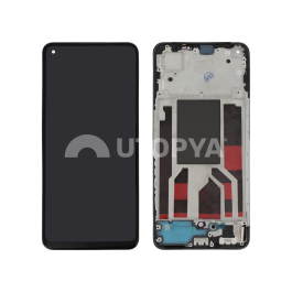 Ecran Complet Noir OLED Oppo Reno8 5G (Avec châssis)