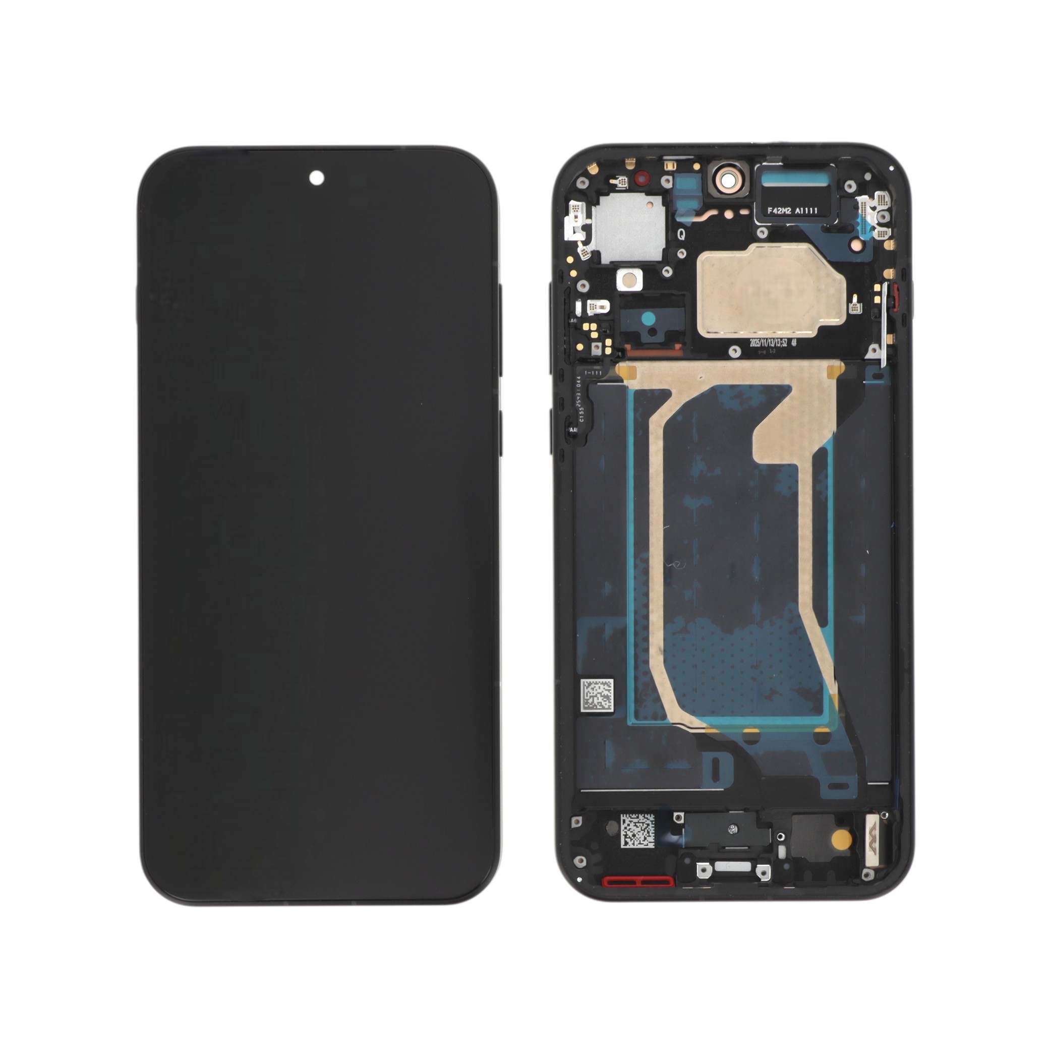 Ecran Complet Noir OnePlus 15 (Avec Châssis) (ReLife)