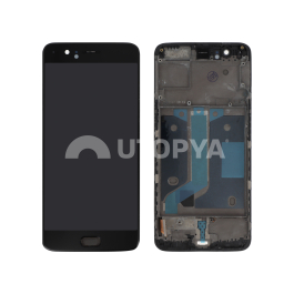 Ecran Complet Noir OnePlus 5 (Avec Châssis) (ReLife)