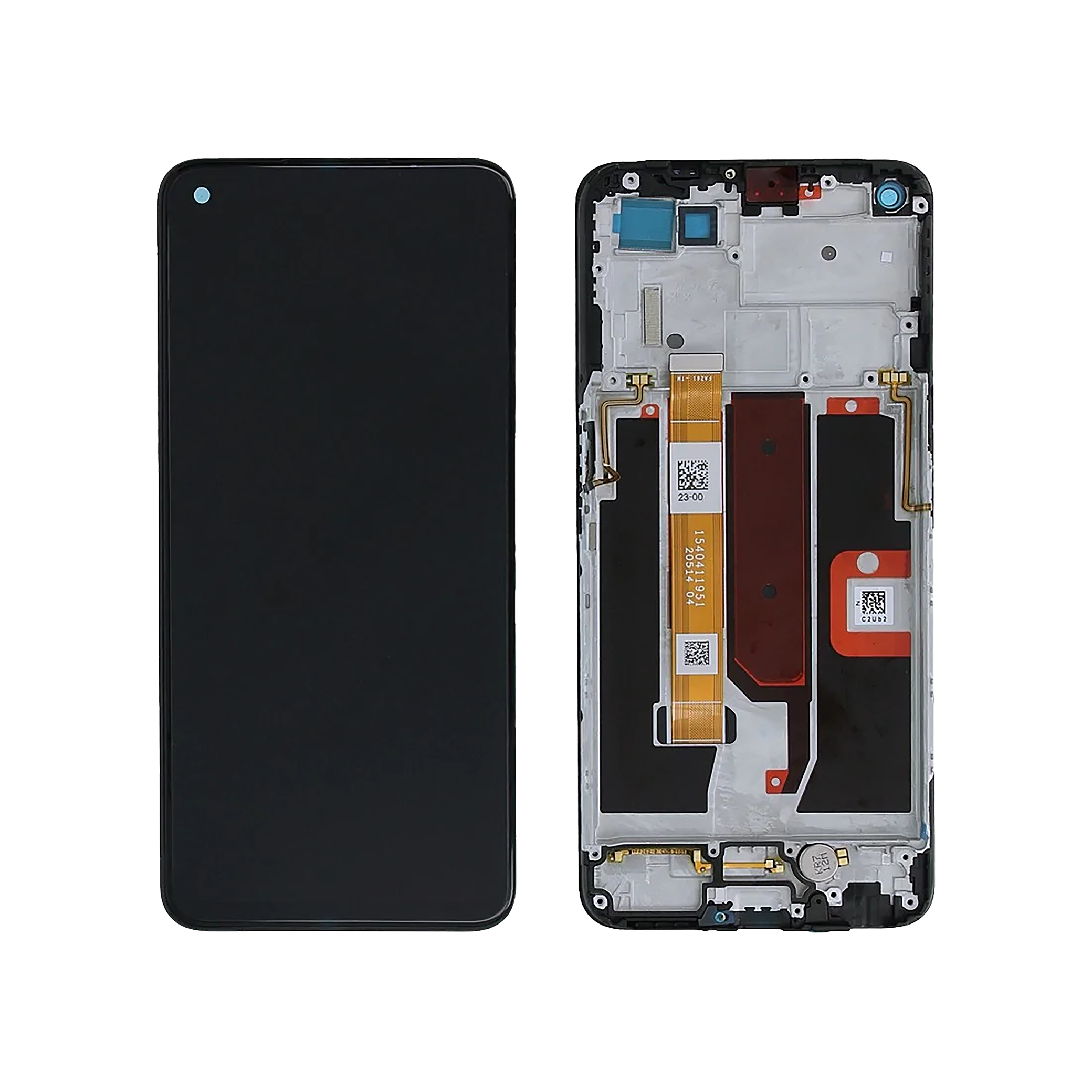 Ecran Complet Noir Oppo A74 5G/A54 5G