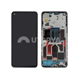 Ecran Complet Noir Oppo Find X3 Lite (avec Châssis) (ReLife)