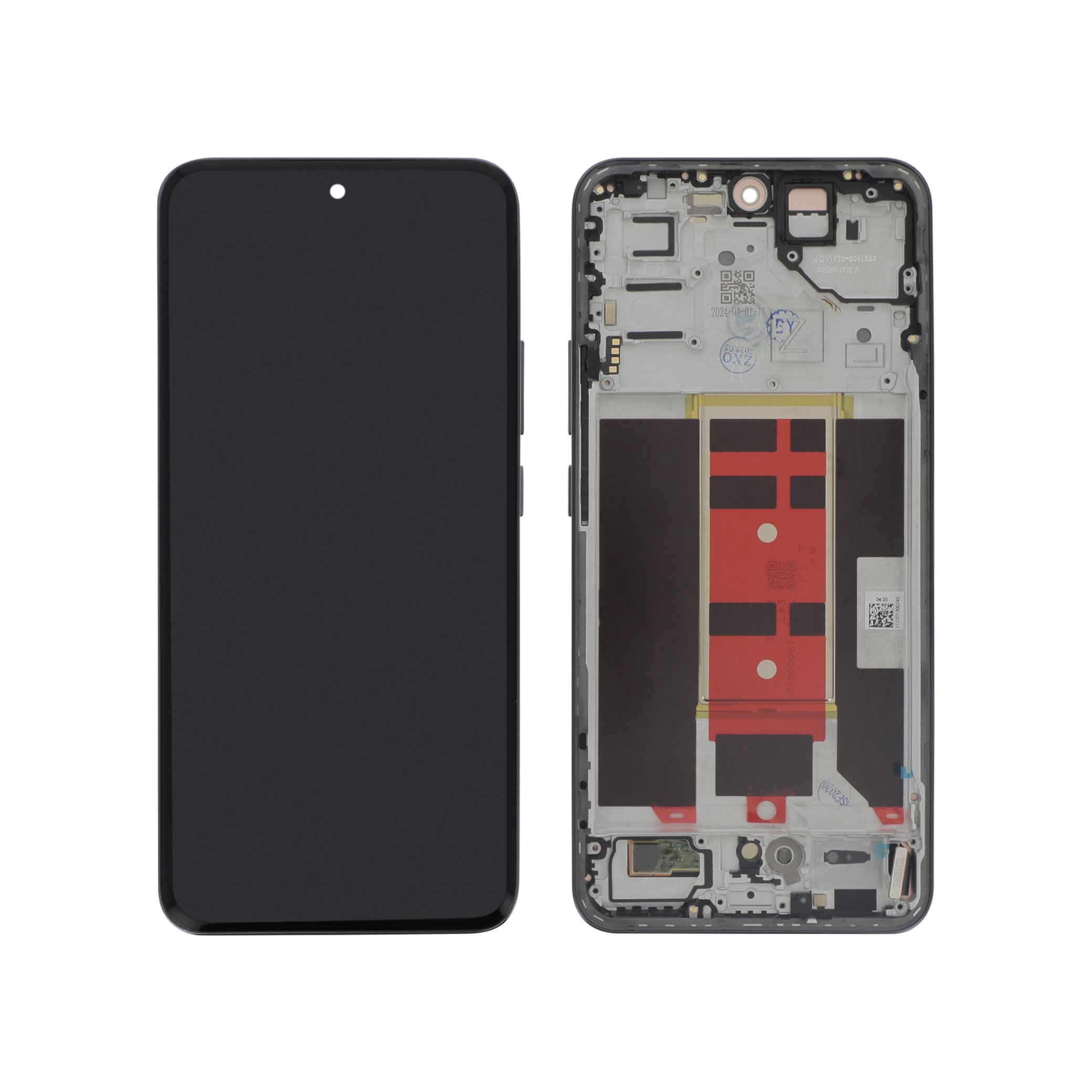 Ecran Complet Noir Oppo Reno12 Pro 5G (ReLife)