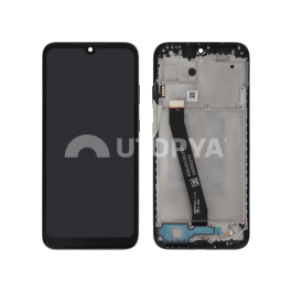 Ecran Complet Noir Redmi 7 (avec châssis)