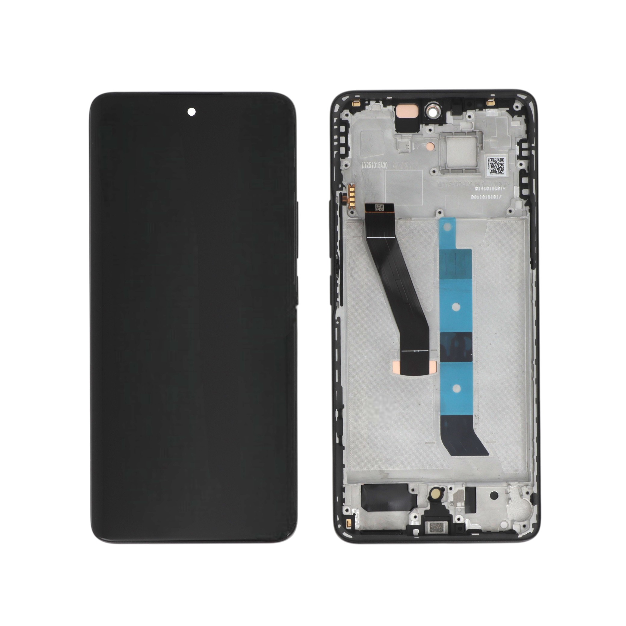 Ecran Complet Noir Redmi Note 15 5G (Avec Châssis) (ReLife)