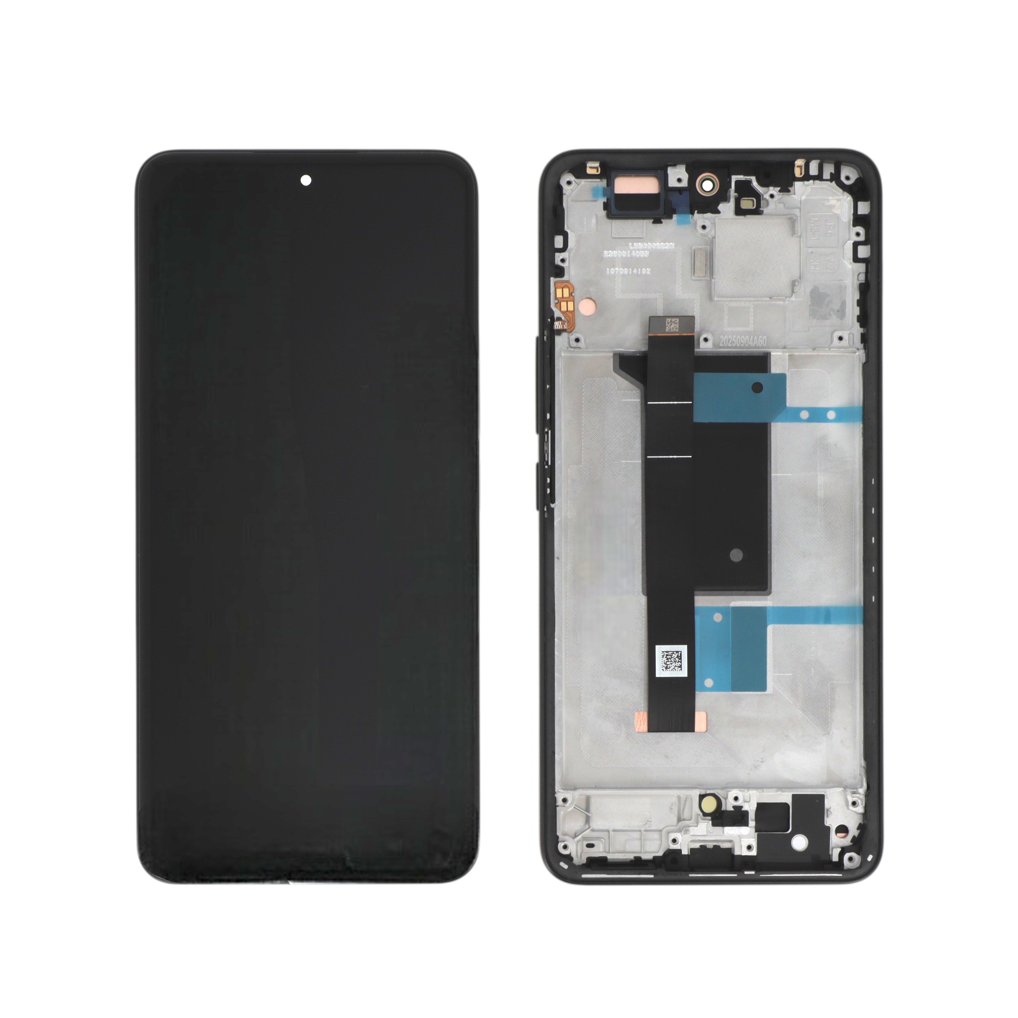 Ecran Complet Noir Redmi Note 15 Pro 4G (Avec Châssis) (ReLife)