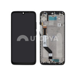 Ecran Complet Noir Redmi Note 7 (avec châssis)