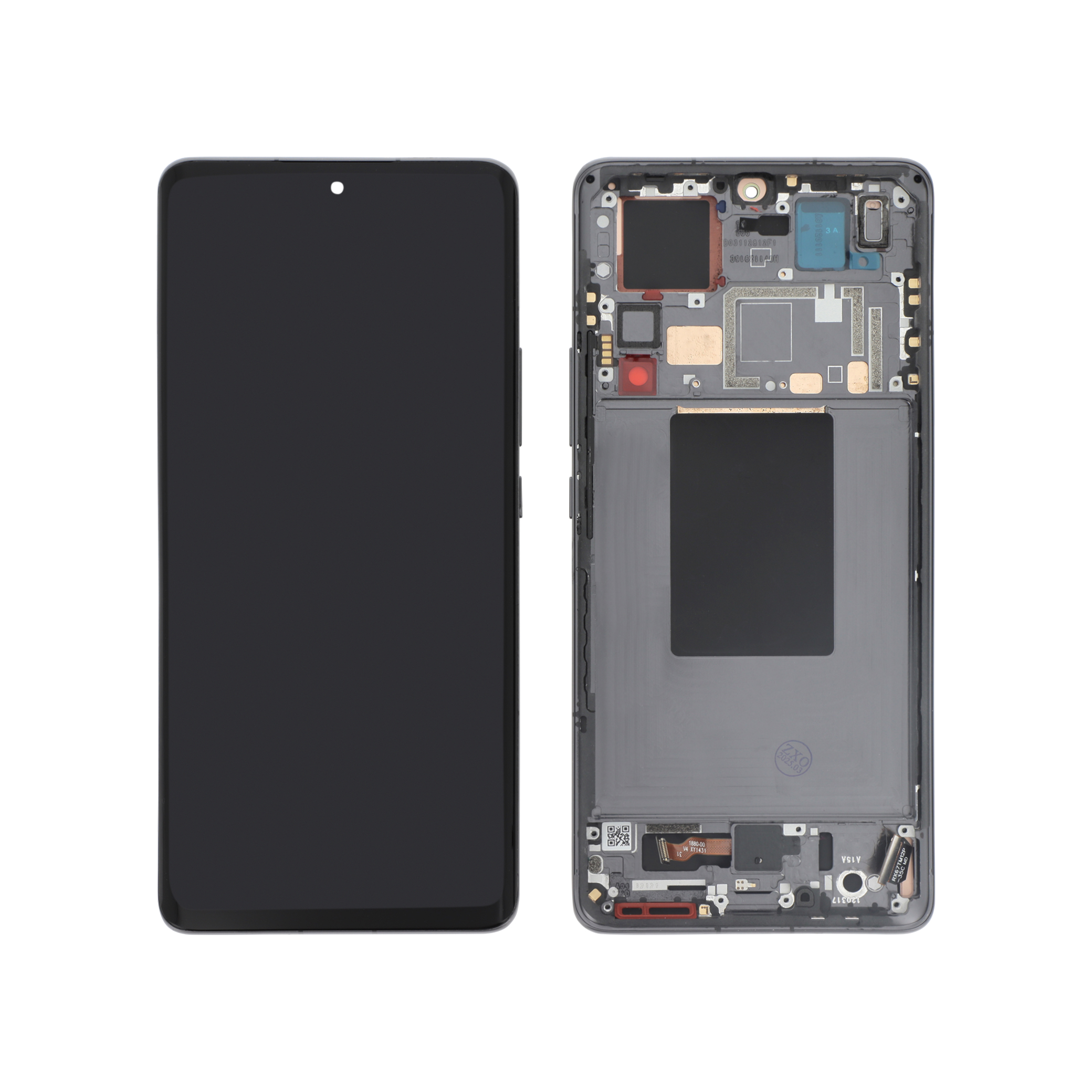 Ecran Complet OLED Xiaomi 12 Pro (Avec châssis)
