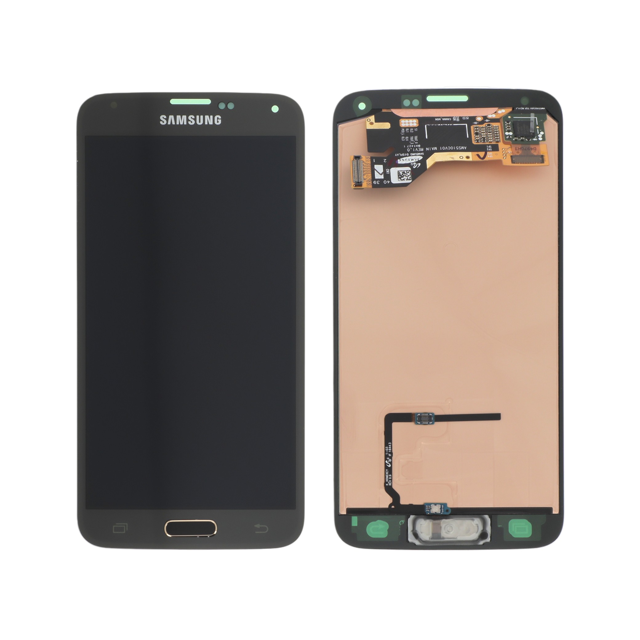 Ecran Complet Or Galaxy S5 (G900F/G901F)