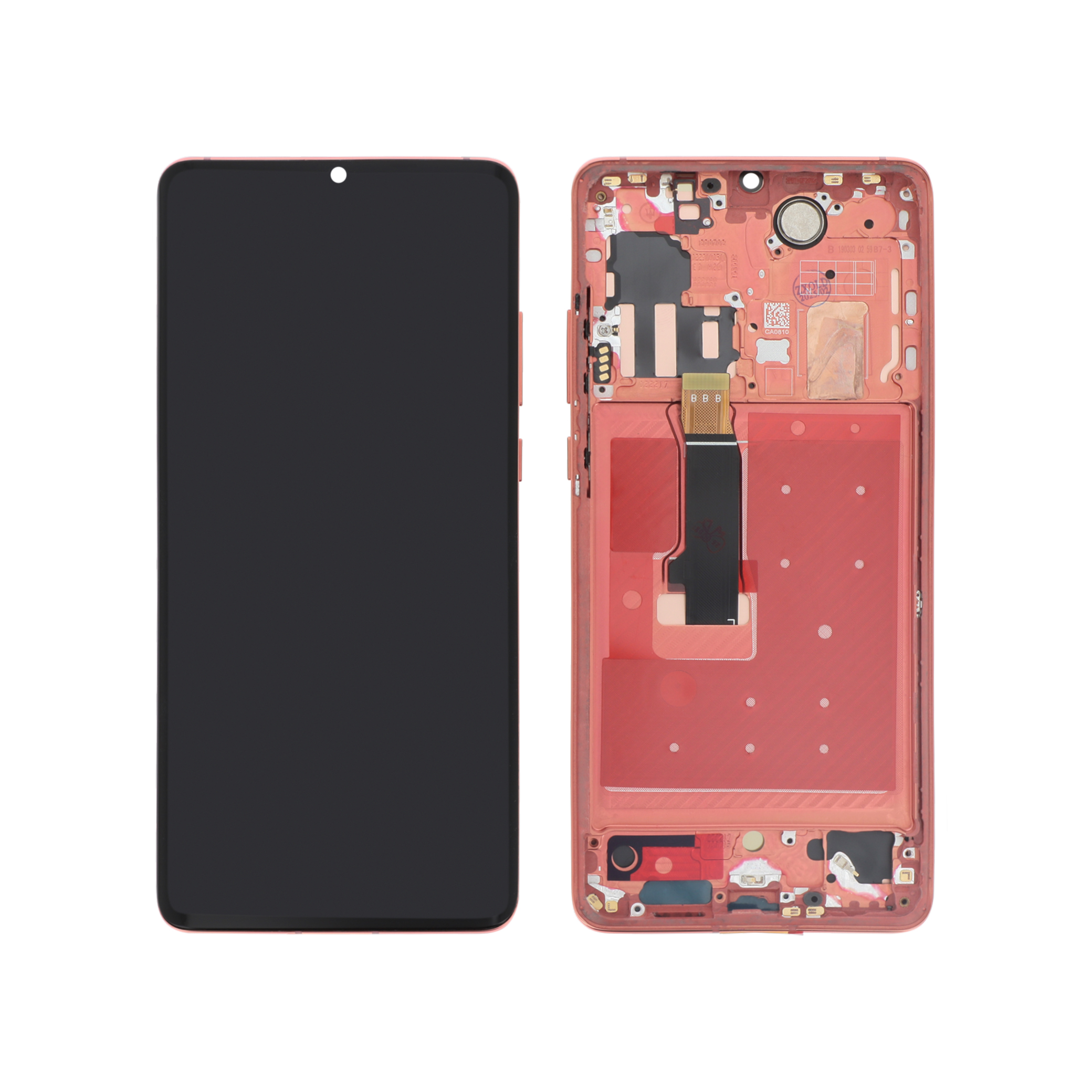 Ecran Complet Orange OLED Huawei P30 Pro (Avec Châssis)