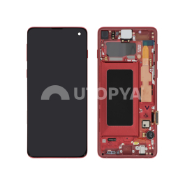 Ecran Complet Rouge Galaxy S10 (G973F)