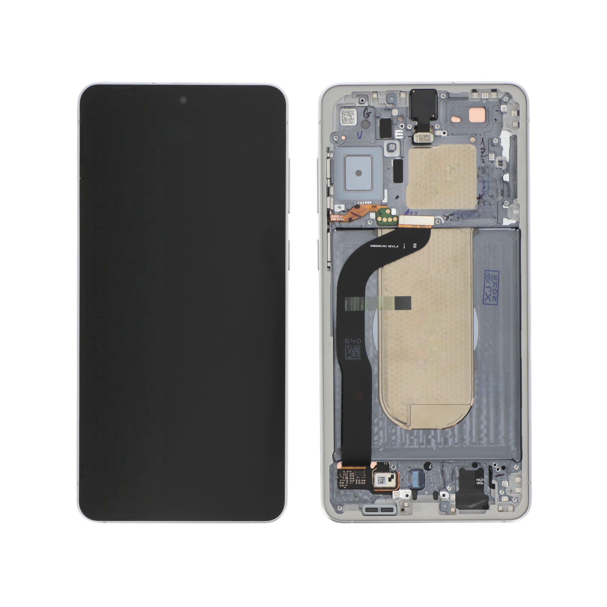 Ecran Complet Titane Argent Galaxy S25 Edge (S937B) (ReLife)