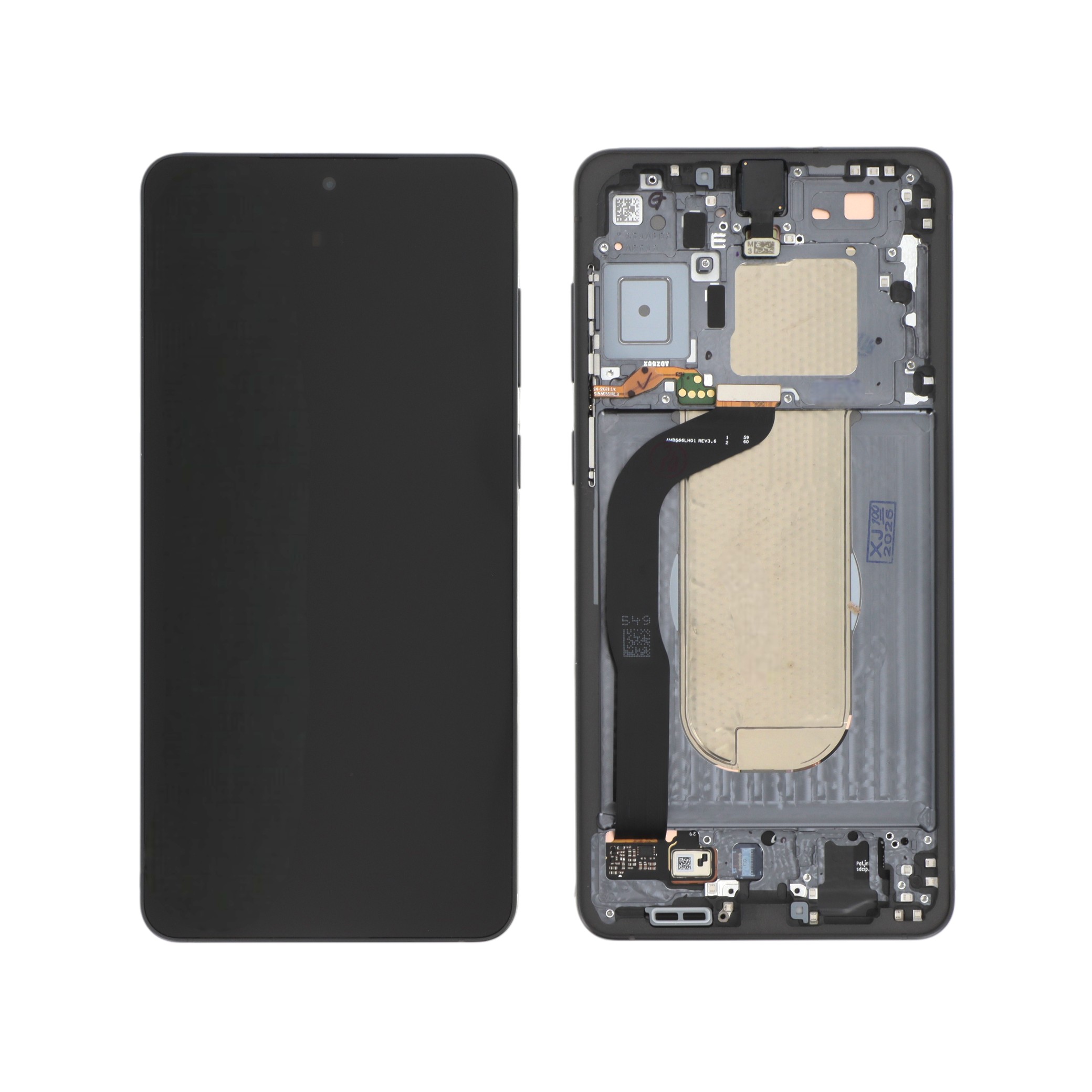 Ecran Complet Titane Noir Galaxy S25 Edge (S937B) (ReLife)