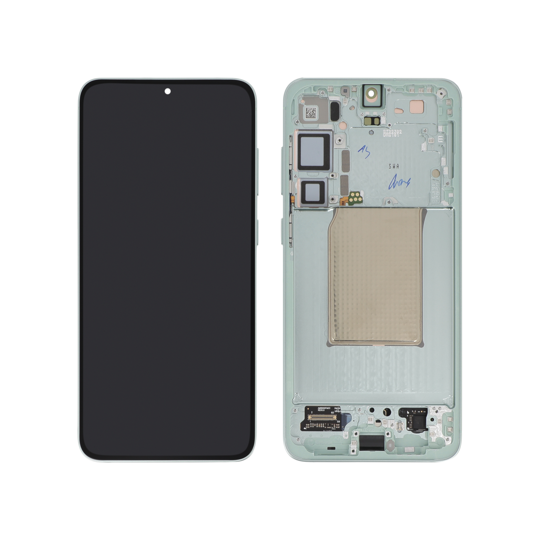 Ecran Complet Vert d'eau Galaxy S25+ (S936B) (PA)