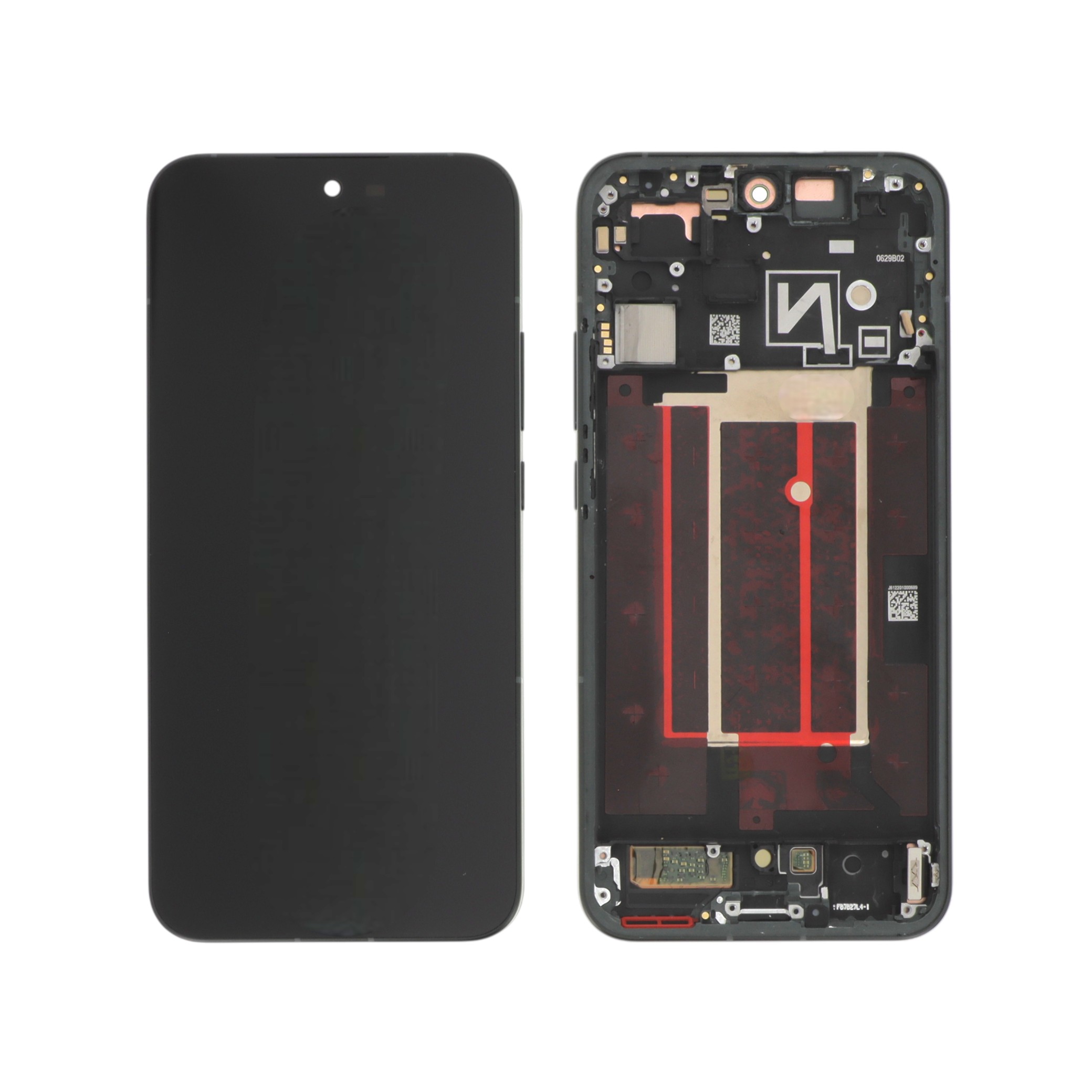 Ecran Complet Vert Emeraude Oppo Reno14 5G (Avec Châssis) (ReLife)