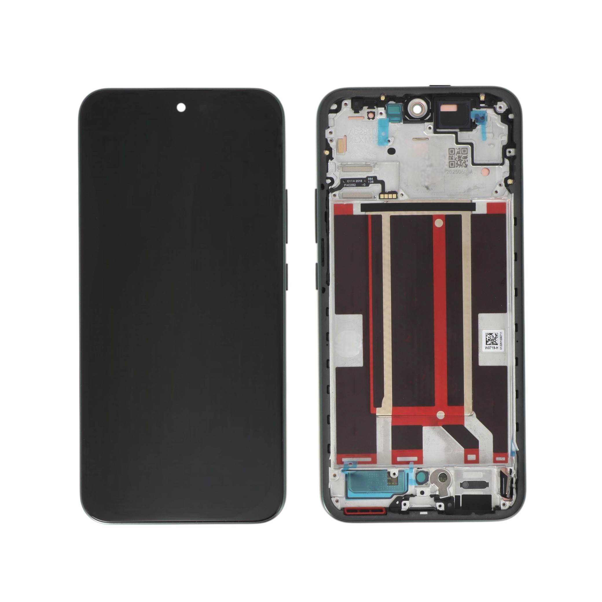 Ecran Complet Vert Émeraude Oppo Reno14 F 5G (Avec Châssis) (ReLife)