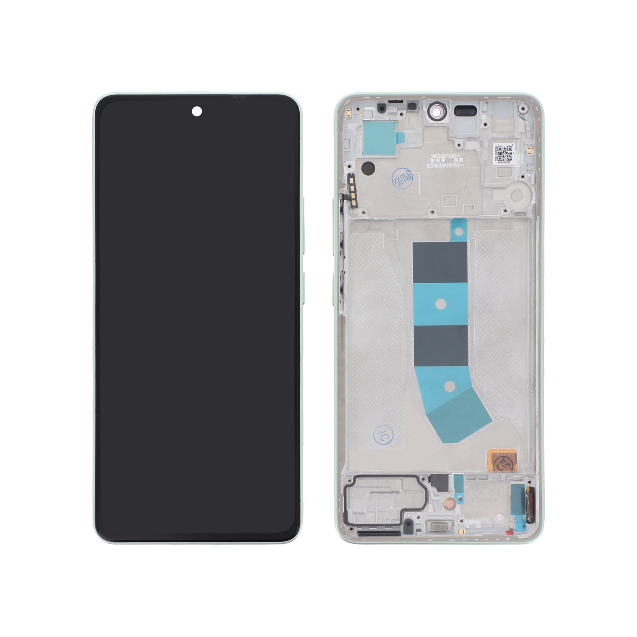 Ecran Complet Vert OLED Redmi Note 13 4G (Avec Châssis)