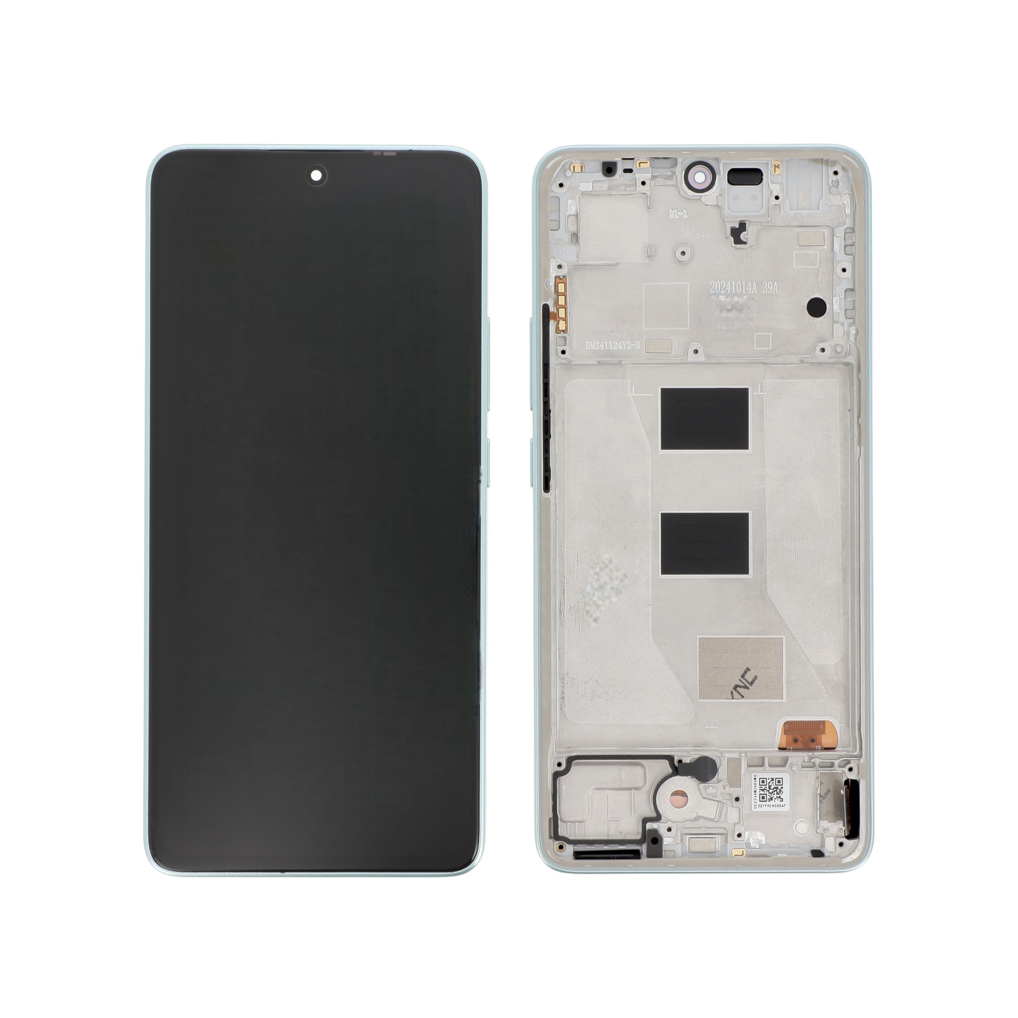 Ecran Complet Vert Redmi Note 14 5G (Avec Châssis)