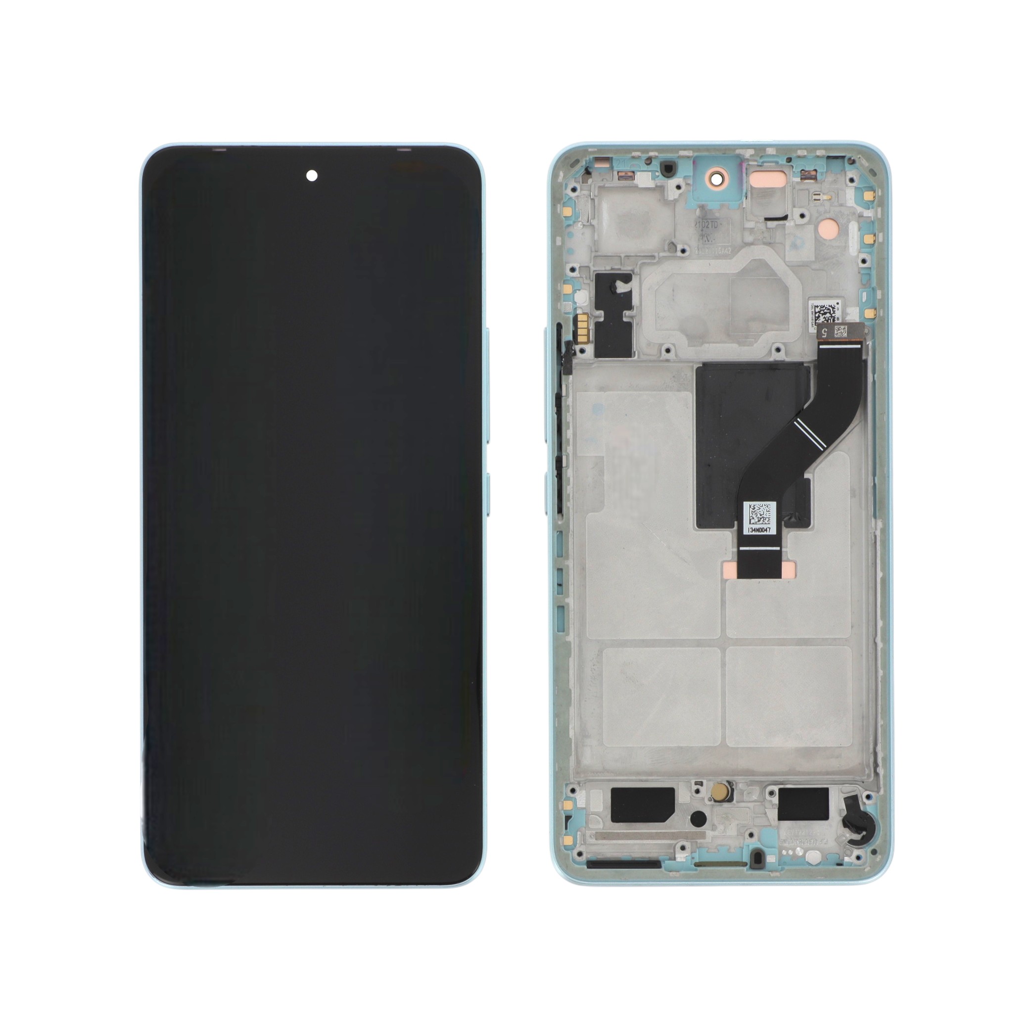Ecran Complet Vert Xiaomi 12 Lite (Avec Châssis) (ReLife)