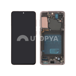 Ecran Complet Violet Galaxy S21 5G (G991B) (Avec châssis)
