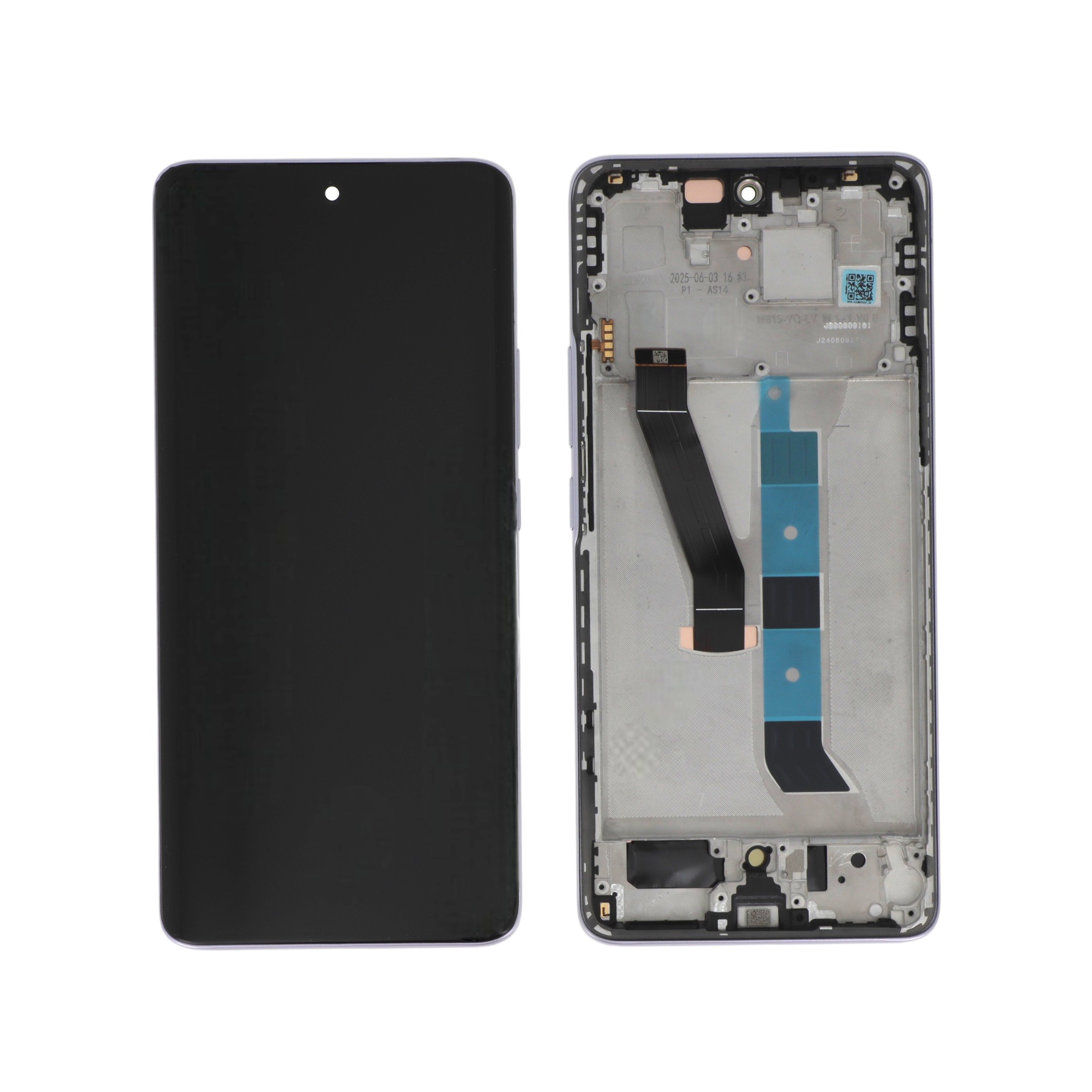 Ecran Complet Violet Redmi Note 15 5G (Avec Châssis) (ReLife)
