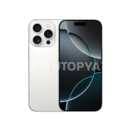 Factice Type iPhone 16 Pro Max (Titane Blanc)